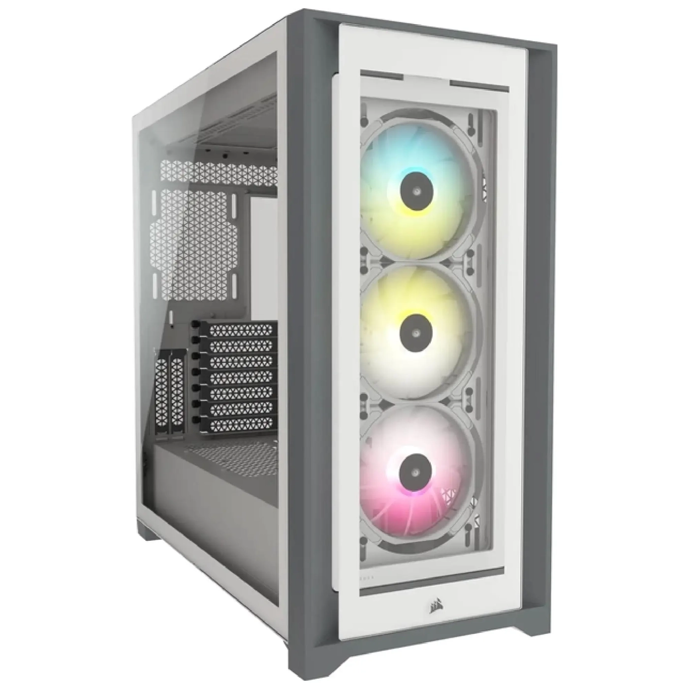 Купить Корпус Corsair iCUE 5000X RGB Tempered Glass White (CC-9011213-WW) - фото 1