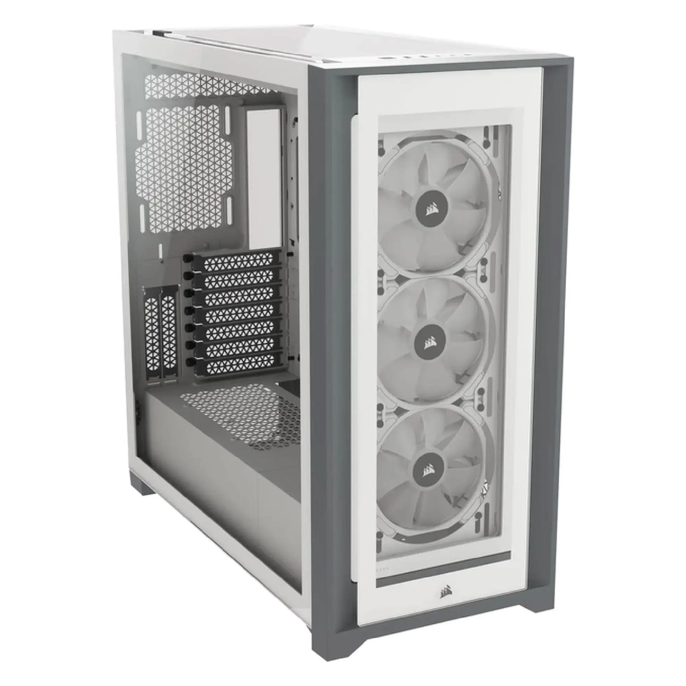 Купить Корпус Corsair iCUE 5000X RGB Tempered Glass White (CC-9011213-WW) - фото 3