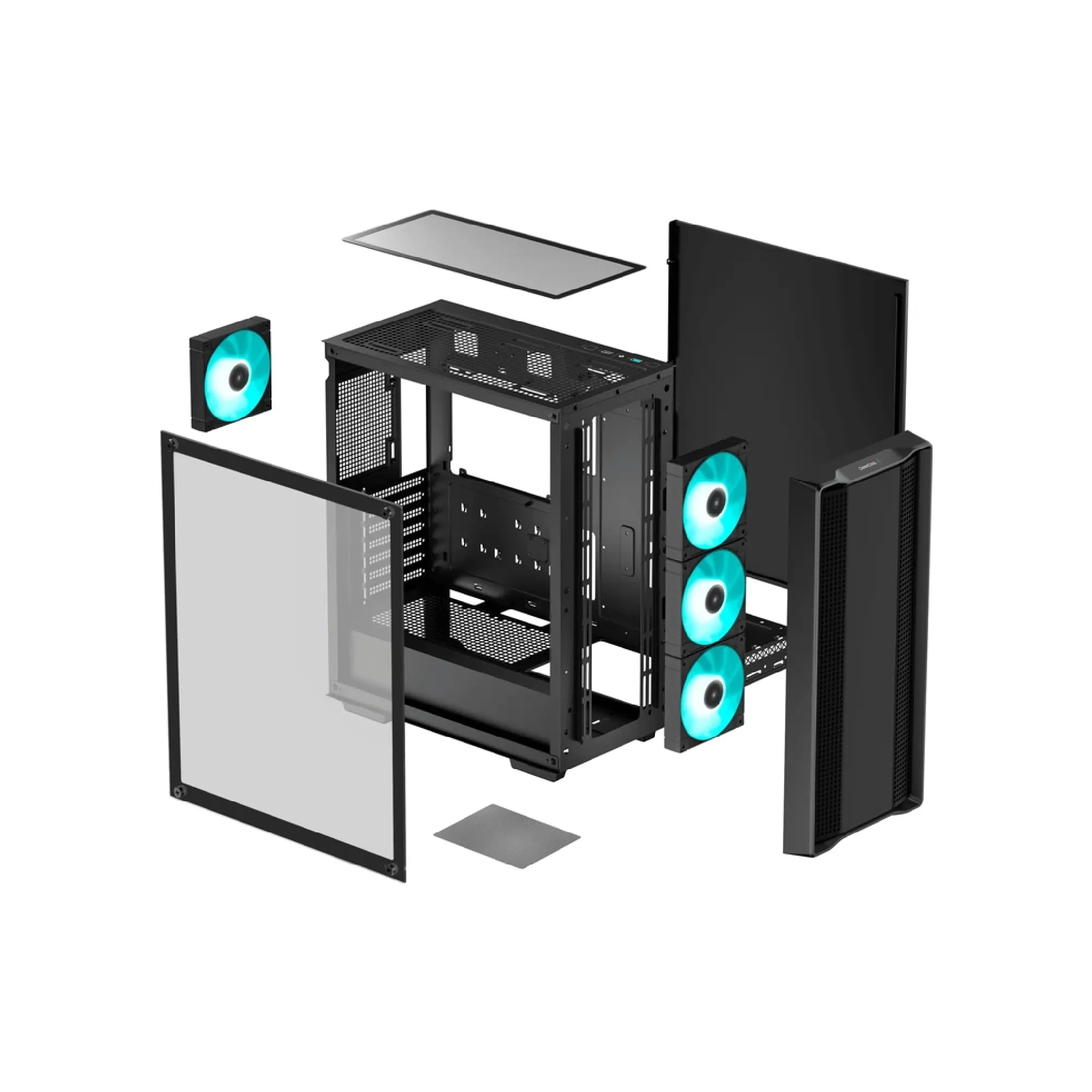 Купить Корпус DeepCool CC560 V2 Black (R-CC560-BKGAA4-G-2) без БП - фото 11