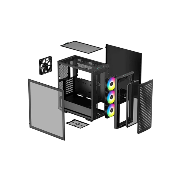 Купити Корпус DeepCool CK560 Black (R-CK560-BKAAE4-G-1) без БП - фото 5