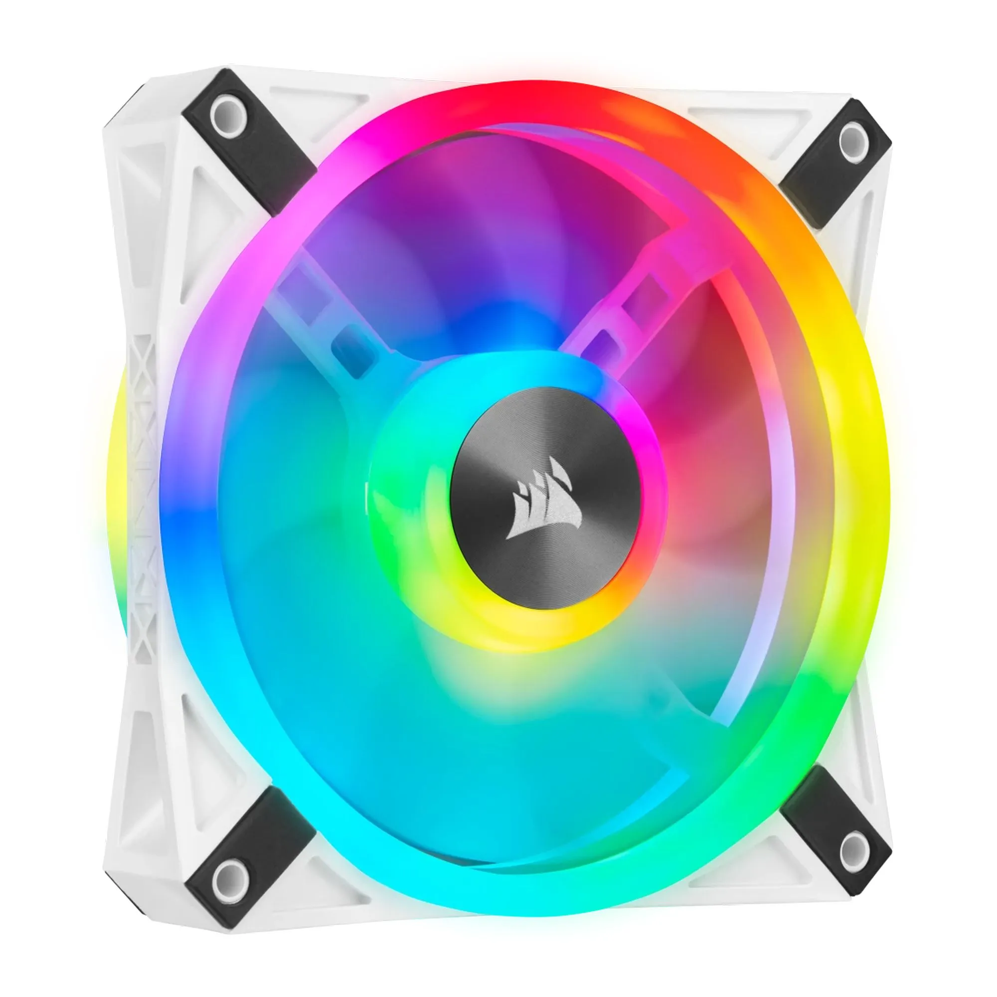 Купити Вентилятор Corsair iCUE QL120 RGB PWM White (CO-9050103-WW) - фото 1