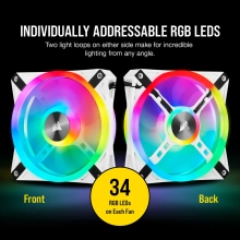 Купити Вентилятор Corsair iCUE QL120 RGB PWM White (CO-9050103-WW) - фото 7