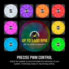Купити Вентилятор Corsair iCUE QL120 RGB PWM Triple Fan (CO-9050098-WW) - фото 9