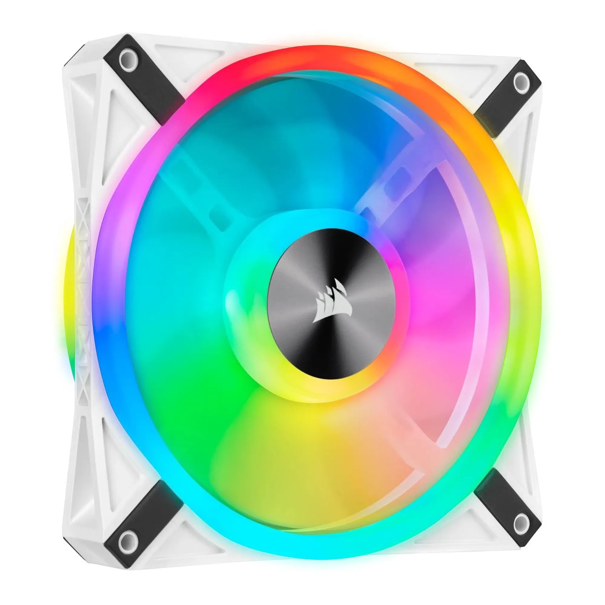 Купити Вентилятор Corsair iCUE QL140 RGB PWM White (CO-9050105-WW) - фото 1
