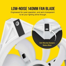 Купити Вентилятор Corsair iCUE QL140 RGB PWM White (CO-9050105-WW) - фото 12
