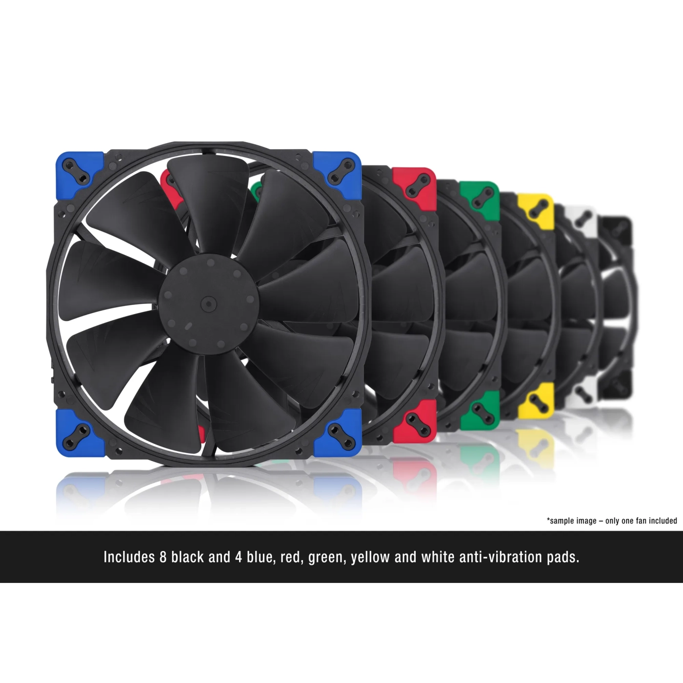 Купити Вентилятор Noctua NF-A20 PWM CHROMAX.BLACK.SWAP - фото 5
