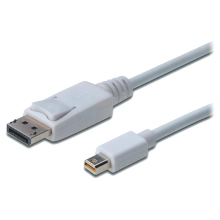 Купити Кабель ASSMANN miniDP-DP, 1.0м, білий (AK-340102-010-W) - фото 3