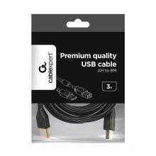 Купить Кабель Cablexpert CCF-USB2-AMBM-10 ferite 3M USB 2.0 premium - фото 3