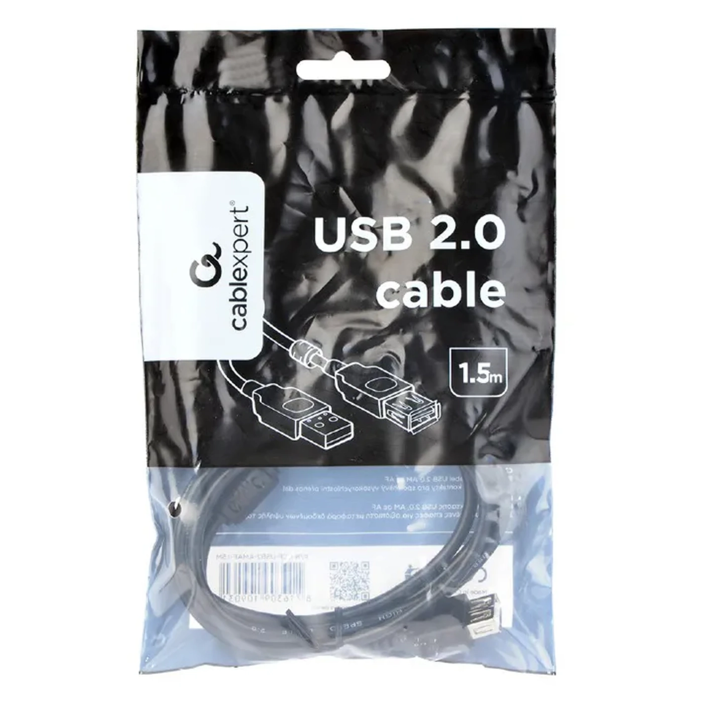 Купить Кабель-удлинитель Cablexpert CCF-USB2-AMAF-1.5M - фото 4