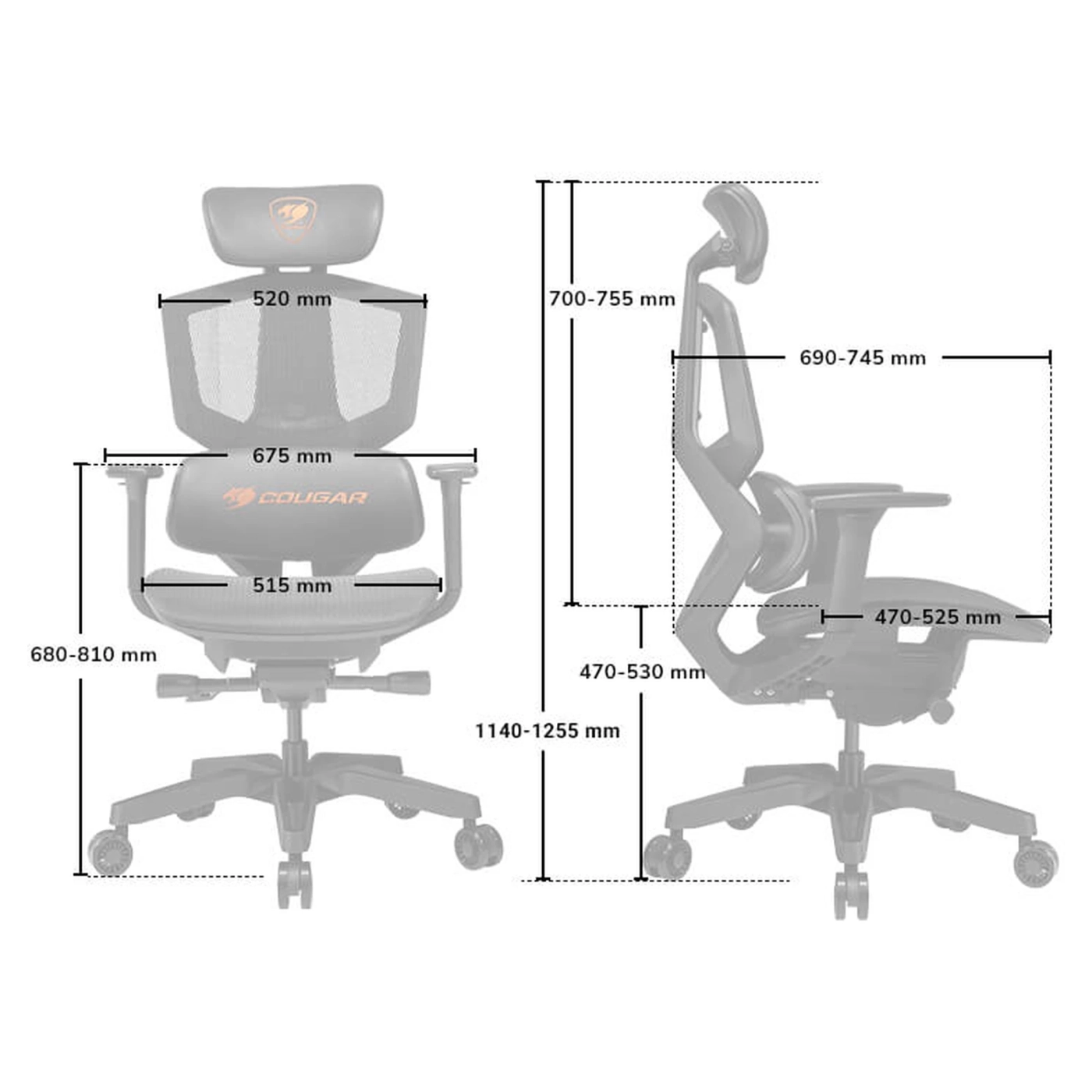 Купити Крісло для геймерів Cougar Argo One Black/Orange - фото 7