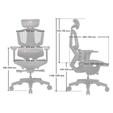 Купити Крісло для геймерів Cougar Argo One Black/Orange - фото 7