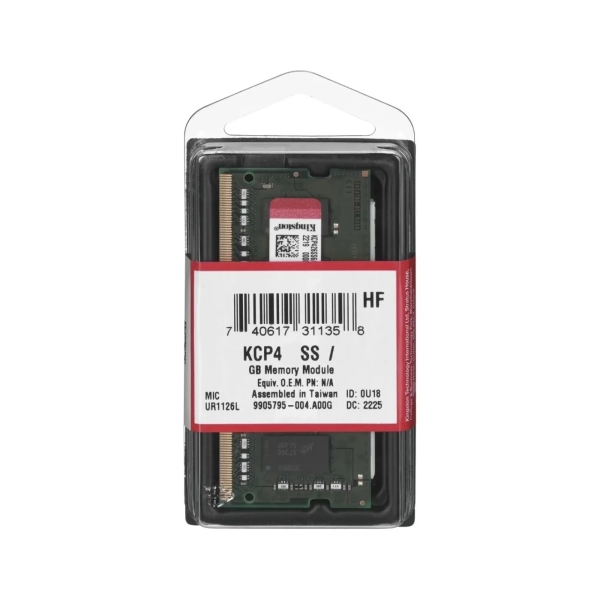 Купить Модуль памяти Kingston DDR4-2666 SODIMM 8GB (KCP426SS6/8) - фото 4