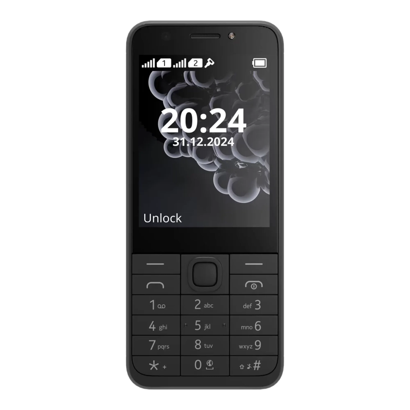 Купити Мобільний телефон Nokia 230 DS 2024 Black (6438409094926) - фото 2