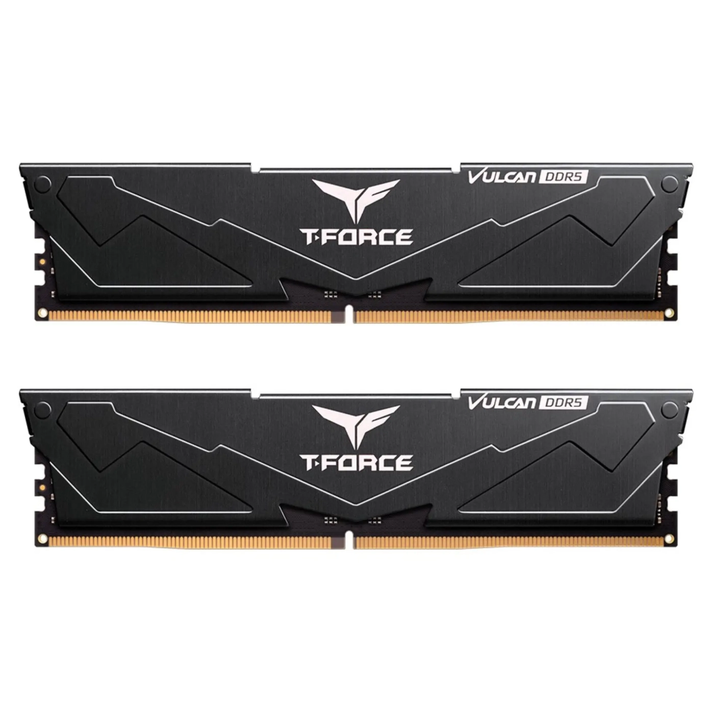 Купить Модуль памяти Team T-Force Vulcan Black DDR5-6000 32GB (2x16GB) (FLBD532G6000HC38ADC01) - фото 1