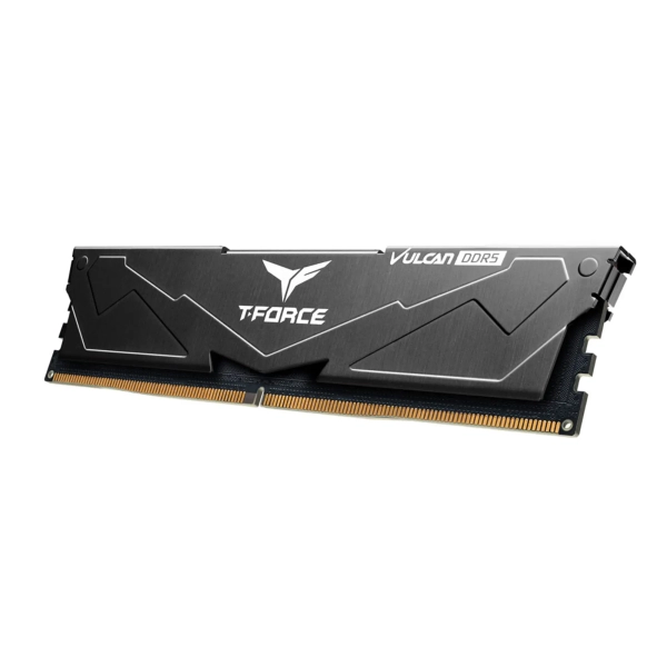 Купить Модуль памяти Team T-Force Vulcan Black DDR5-6000 32GB (2x16GB) (FLBD532G6000HC38ADC01) - фото 4