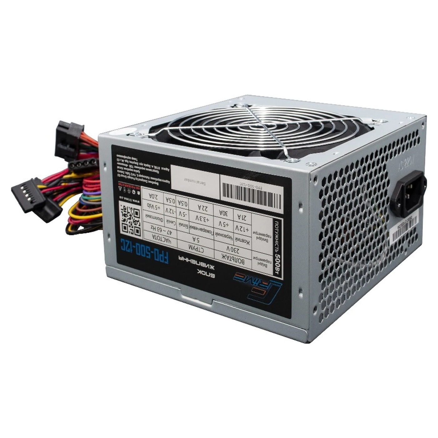 Купити Блок живлення Frime 500W (FPO-500-12C_OEM) - фото 1