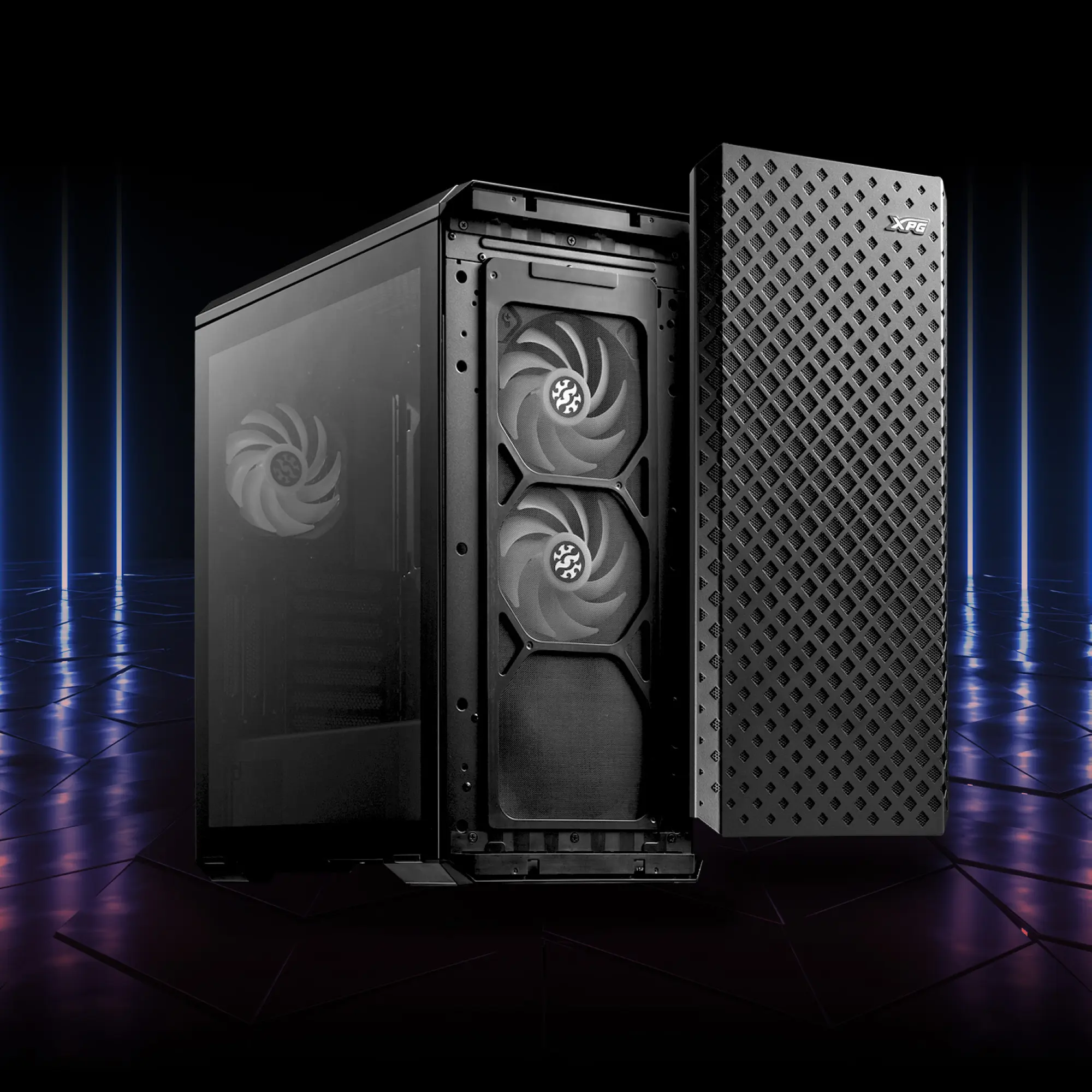 Купить Корпус ADATA XPG DEFENDER PRO Black (DEFENDERPRO-BKCWW) - фото 4