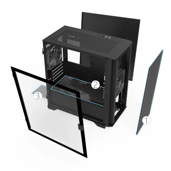 Купить Корпус Montech Air 100 Lite Black - фото 10
