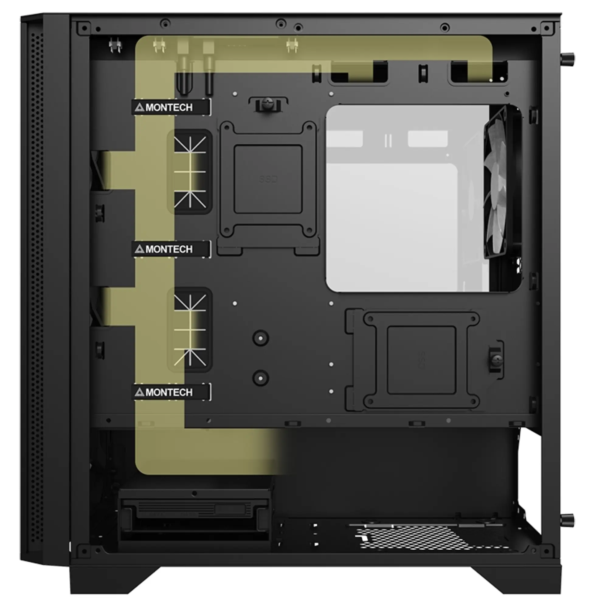 Купить Корпус Montech Air 100 Lite Black - фото 13