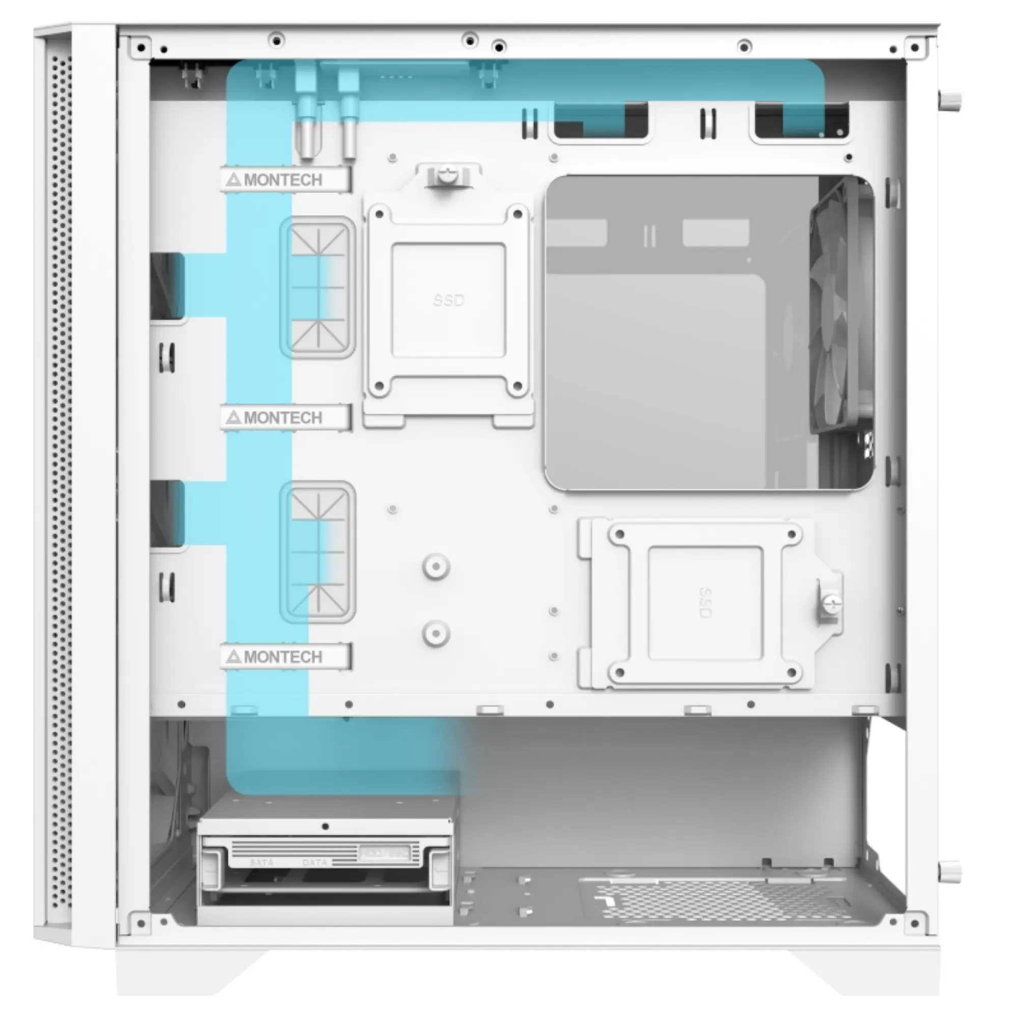 Купить Корпус Montech Air 100 Lite White - фото 13