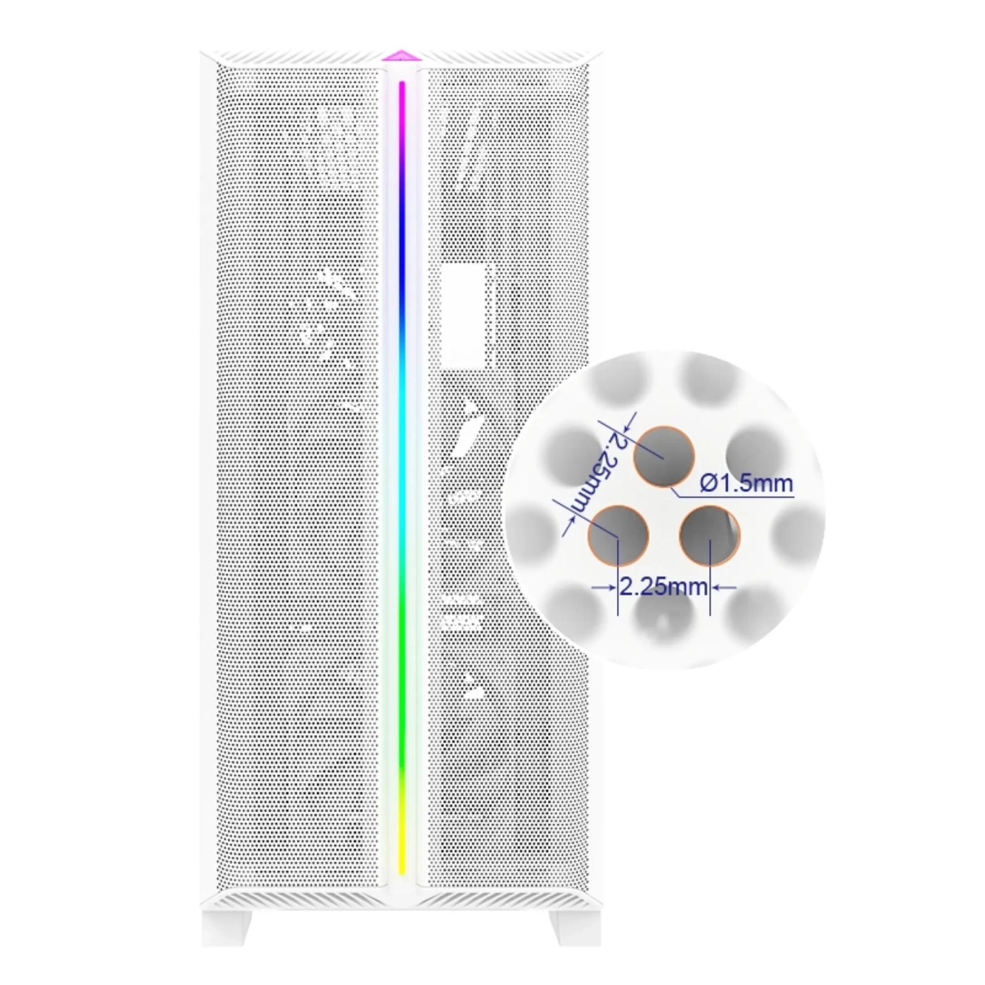 Купити Корпус Montech Sky One Lite White - фото 12