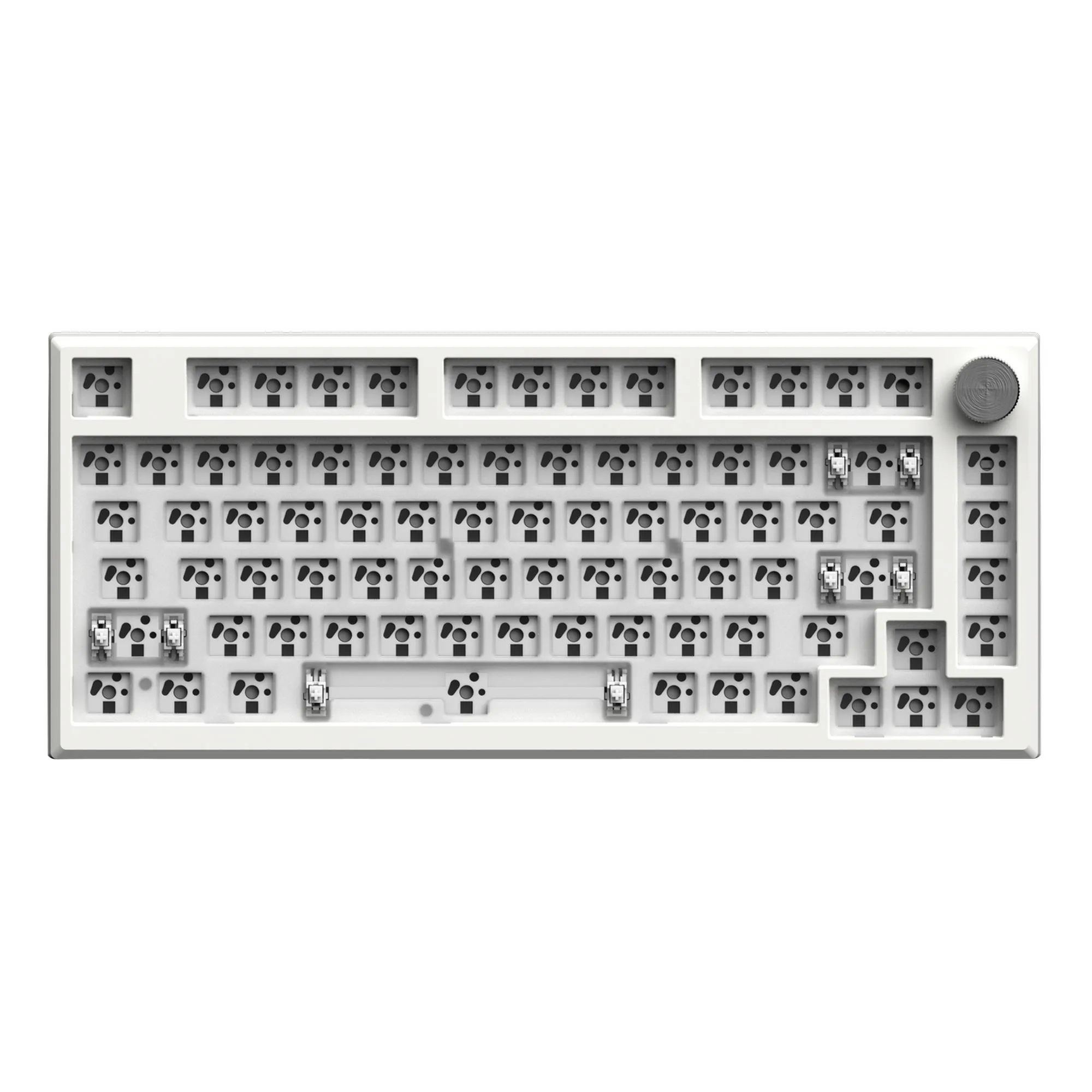 Купить Клавиатура FL ESPORTS DIY-barebone MK750 White Three-Mode (MK750-4247) - фото 1