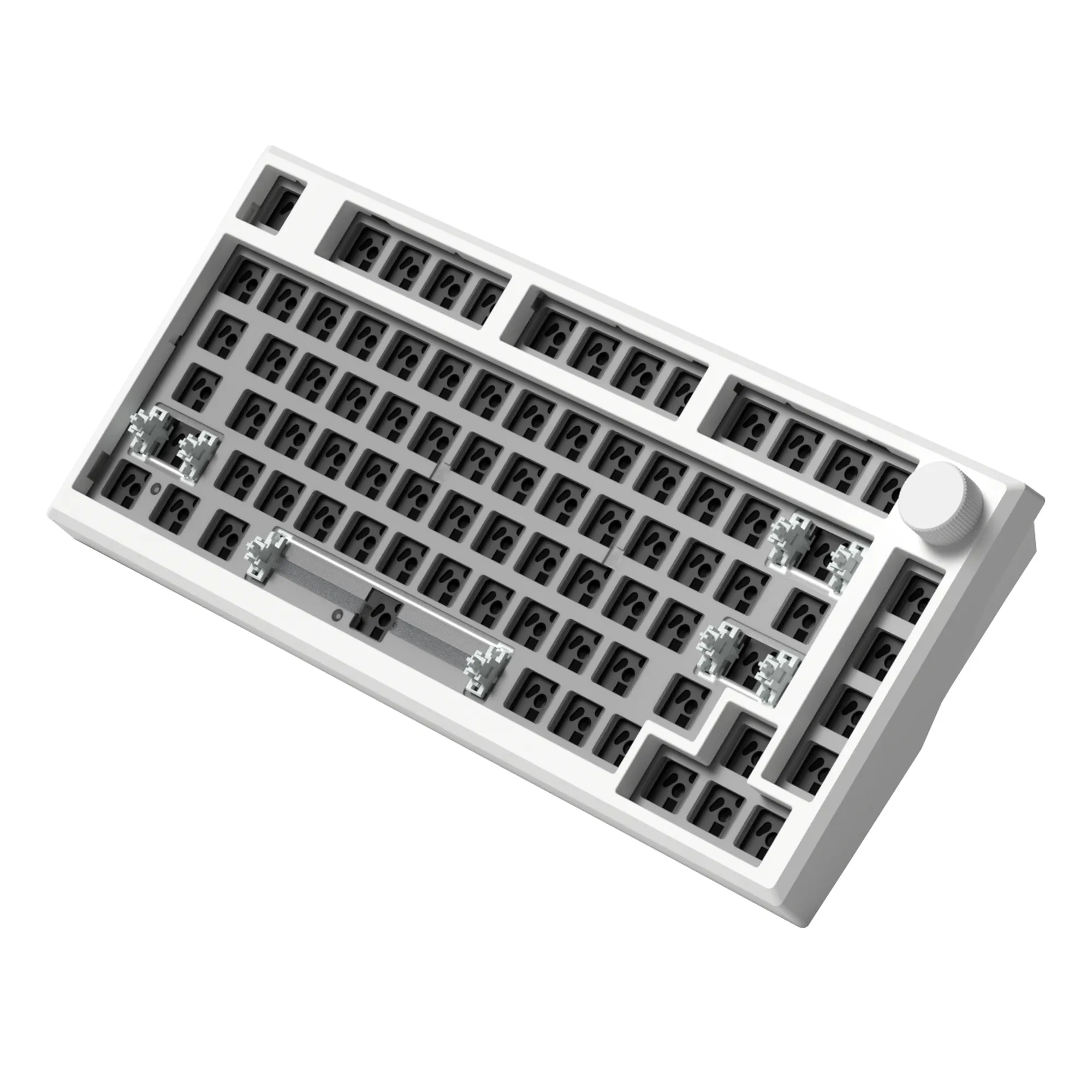 Купить Клавиатура FL ESPORTS DIY-barebone MK750 White Three-Mode (MK750-4247) - фото 2