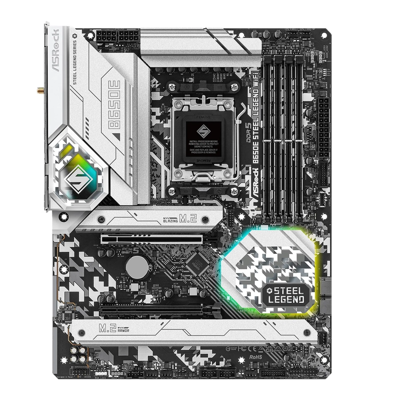 Купити Материнська плата ASRock B650E STEEL LEGEND WIFI - фото 3
