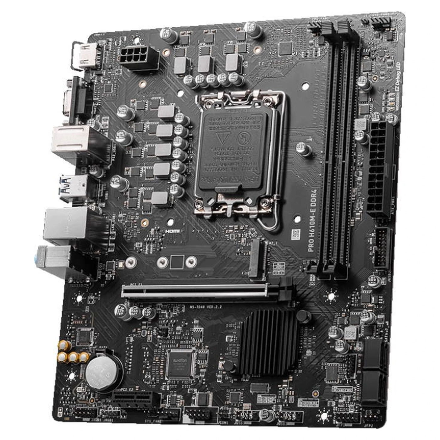 Купить Материнская плата MSI PRO H610M-E D4 - фото 1
