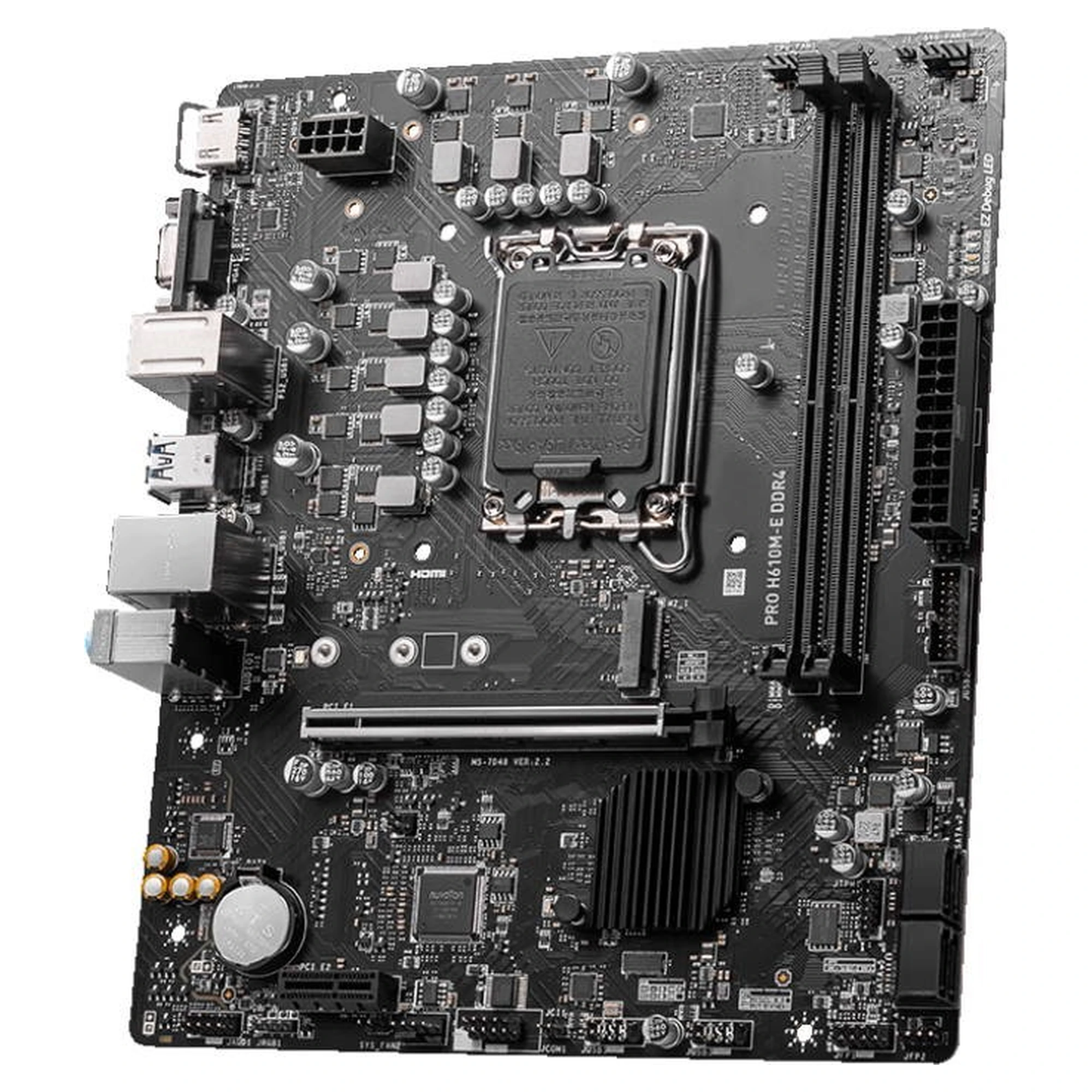 Купить Материнская плата MSI PRO H610M-E D4 - фото 1