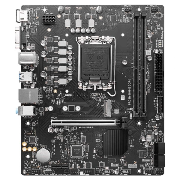 Купить Материнская плата MSI PRO H610M-E D4 - фото 3