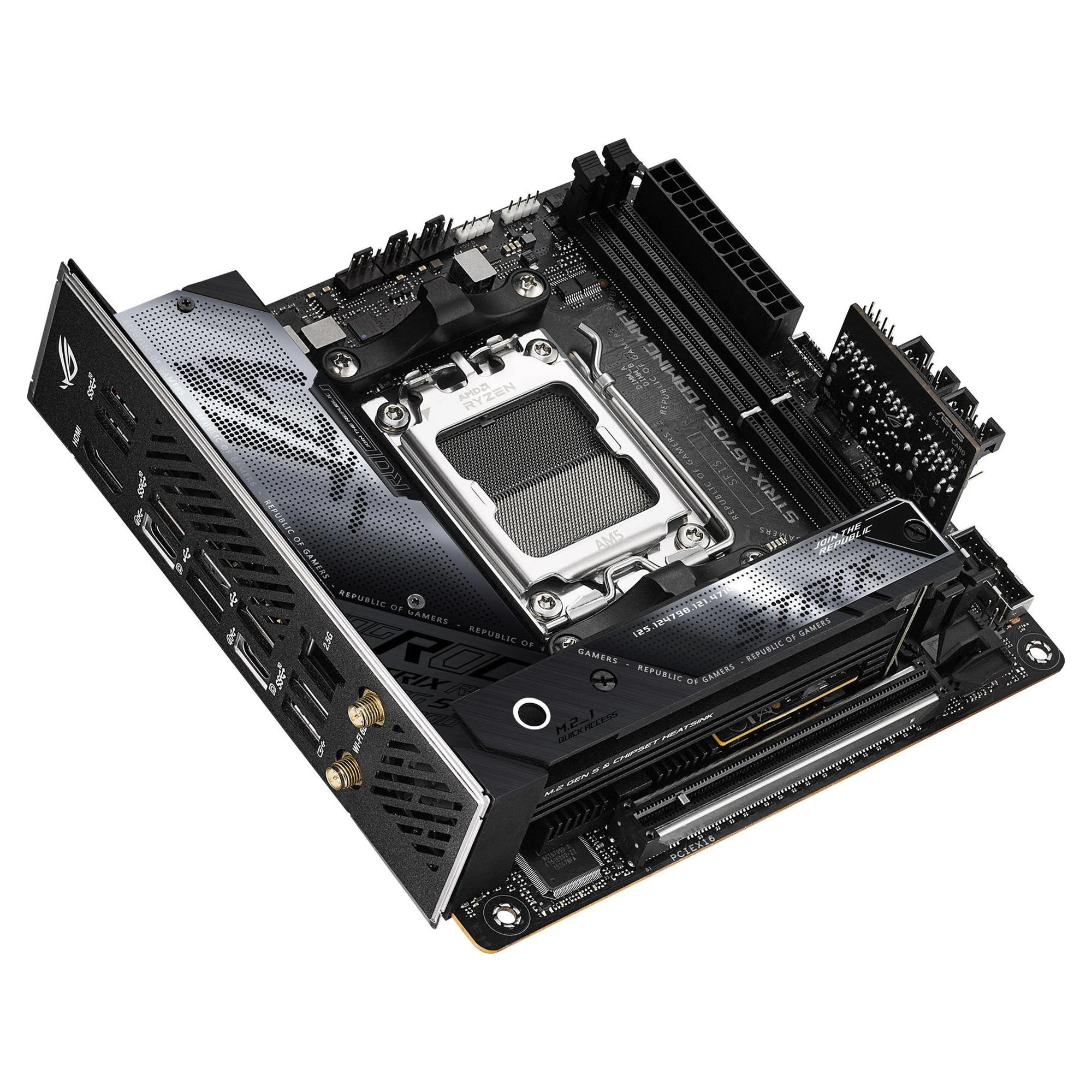 Купить Материнская плата ASUS ROG STRIX X670E-I GAMING WIFI - фото 5