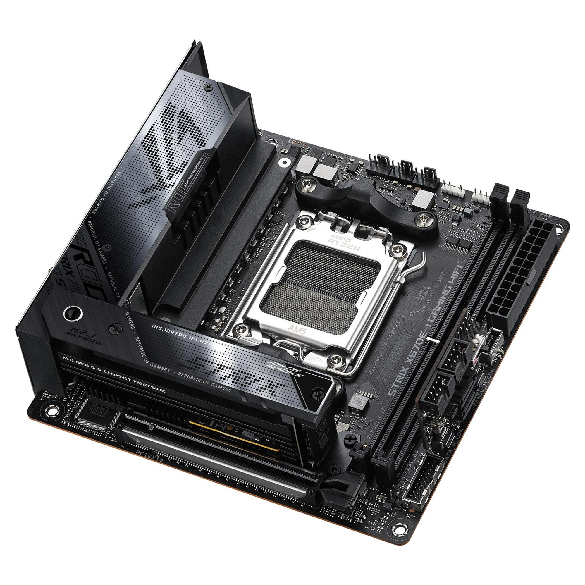 Купить Материнская плата ASUS ROG STRIX X670E-I GAMING WIFI - фото 6