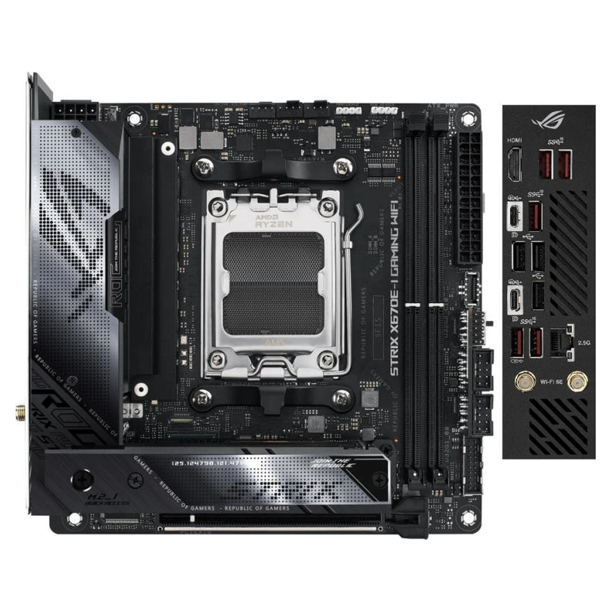 Купить Материнская плата ASUS ROG STRIX X670E-I GAMING WIFI - фото 8