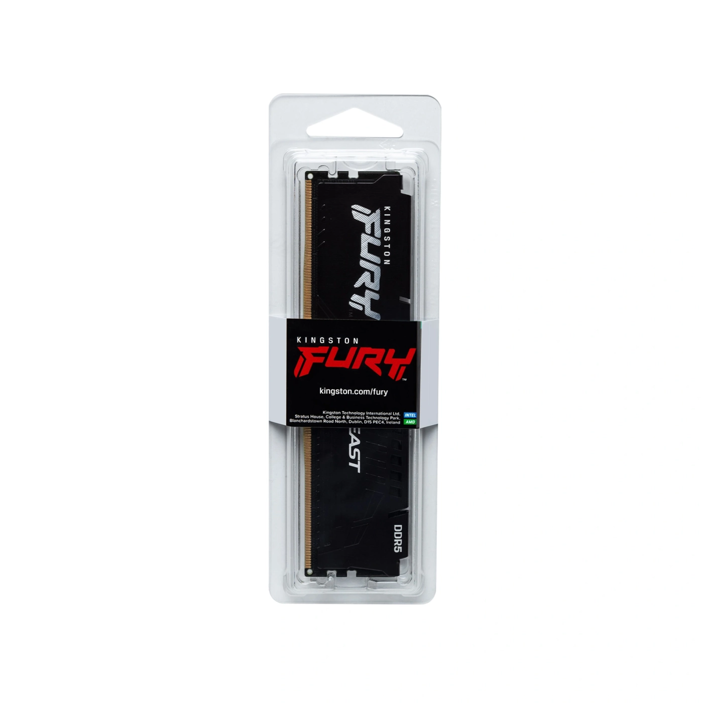 Купити Модуль пам'яті Kingston Fury Beast Black DDR5-6400 64GB (2x32GB) (KF564C32BBK2-64) - фото 4
