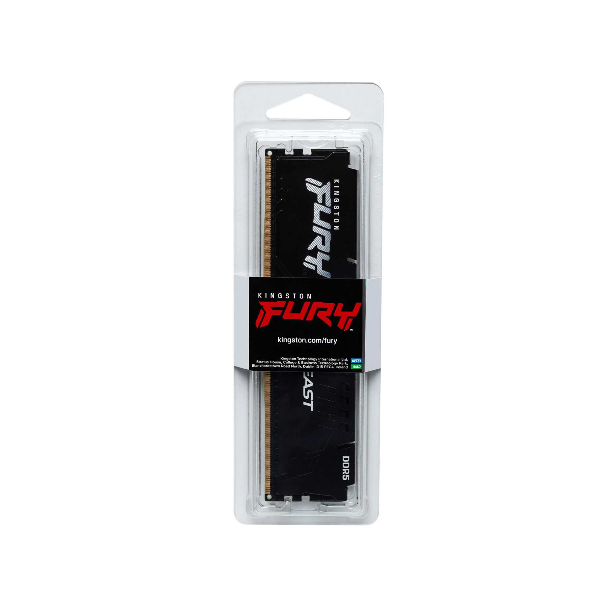 Купити Модуль пам'яті Kingston Fury Beast Black DDR5-6400 64GB (2x32GB) (KF564C32BBK2-64) - фото 4