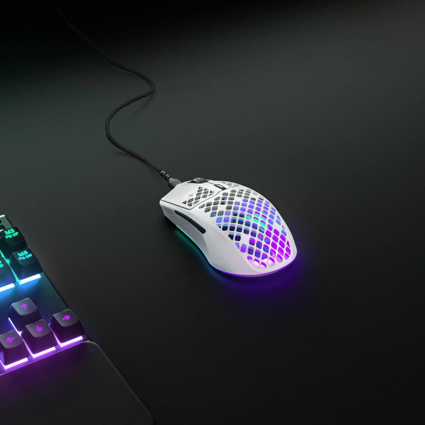 Купить Мышь SteelSeries Aerox 3 White (62603) - фото 5