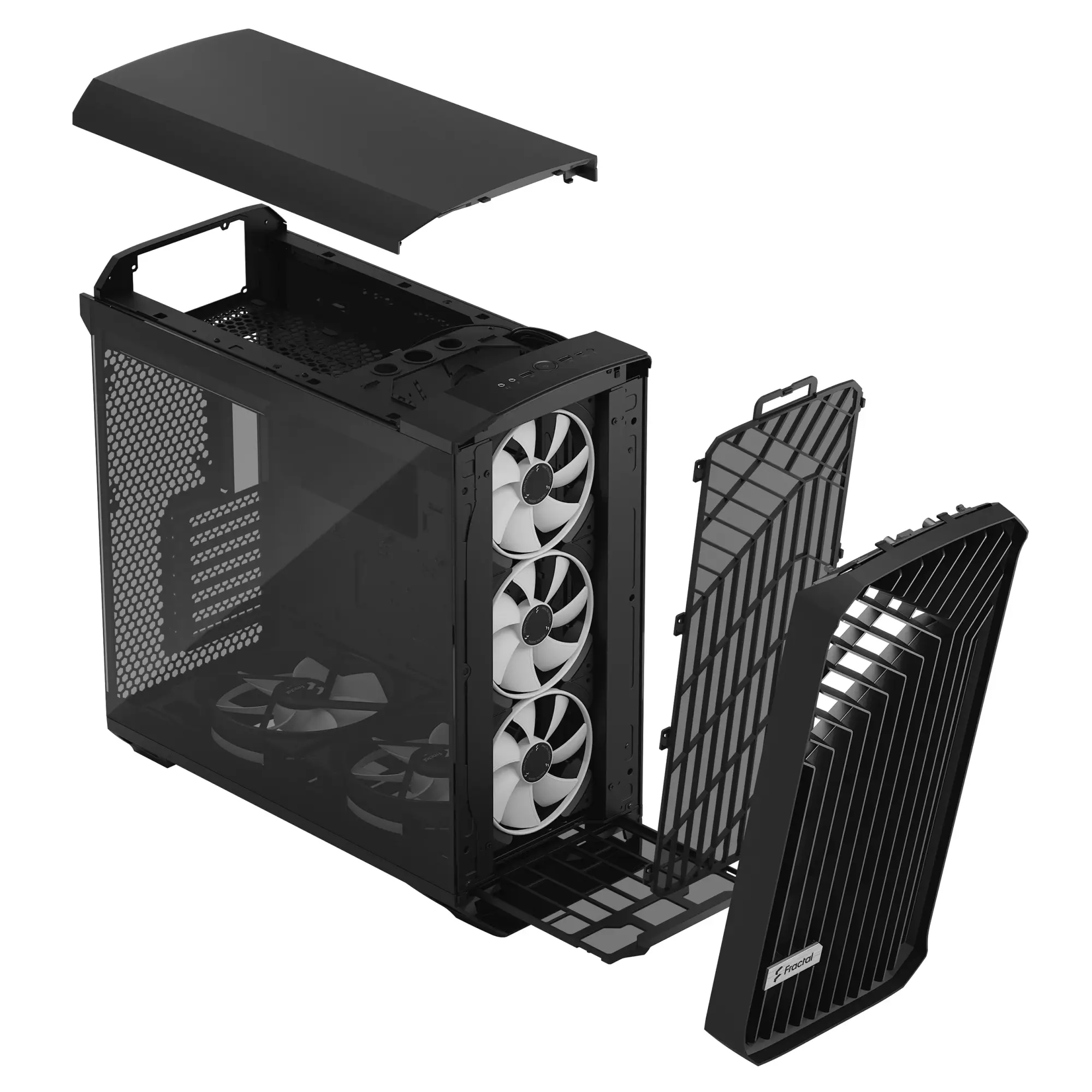 Купить Корпус Fractal Design Torrent RGB Black RGB TG light tint (FD-C-TOR1A-04) - фото 15