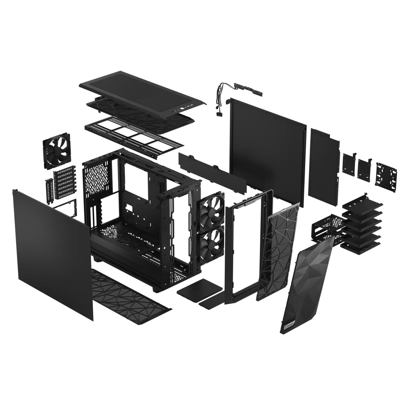 Купити Корпус Fractal Design Meshify 2 Black solid (FD-C-MES2A-01) - фото 16
