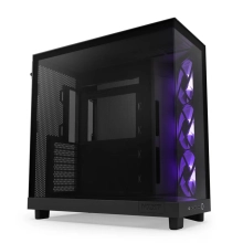 Купить Корпус NZXT H6 Flow RGB Matte Black (CC-H61FB-R1) - фото 2