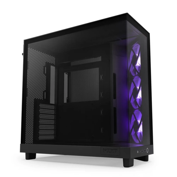 Купить Корпус NZXT H6 Flow RGB Matte Black (CC-H61FB-R1) - фото 2
