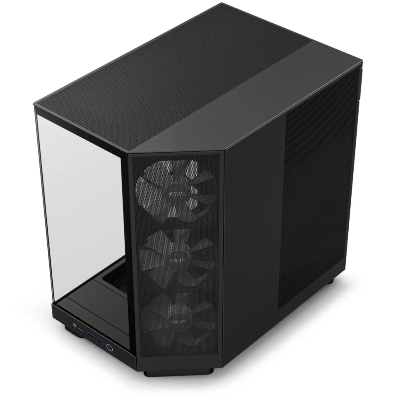 Купить Корпус NZXT H6 Flow RGB Matte Black (CC-H61FB-R1) - фото 3