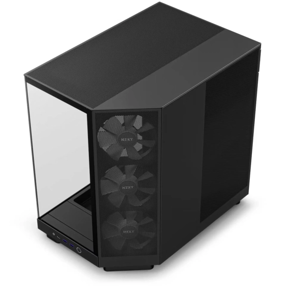 Купить Корпус NZXT H6 Flow RGB Matte Black (CC-H61FB-R1) - фото 3