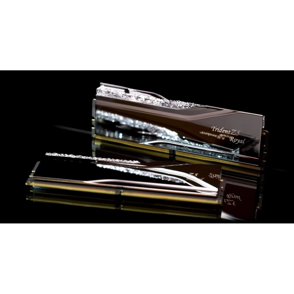 Купити Модуль пам'яті G.Skill Trident Z5 Royal Silver DDR5-7600 32GB (2x16GB) (F5-7600J3646G16GX2-TR5S) - фото 5