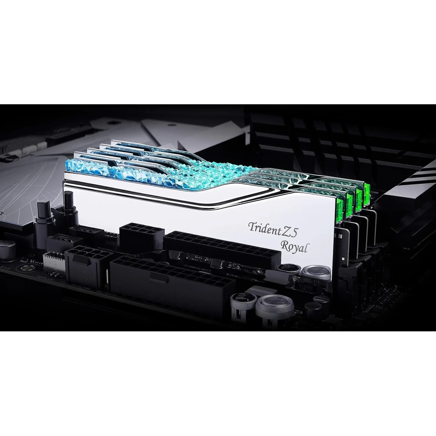 Купити Модуль пам'яті G.Skill Trident Z5 Royal Silver DDR5-7600 32GB (2x16GB) (F5-7600J3646G16GX2-TR5S) - фото 7