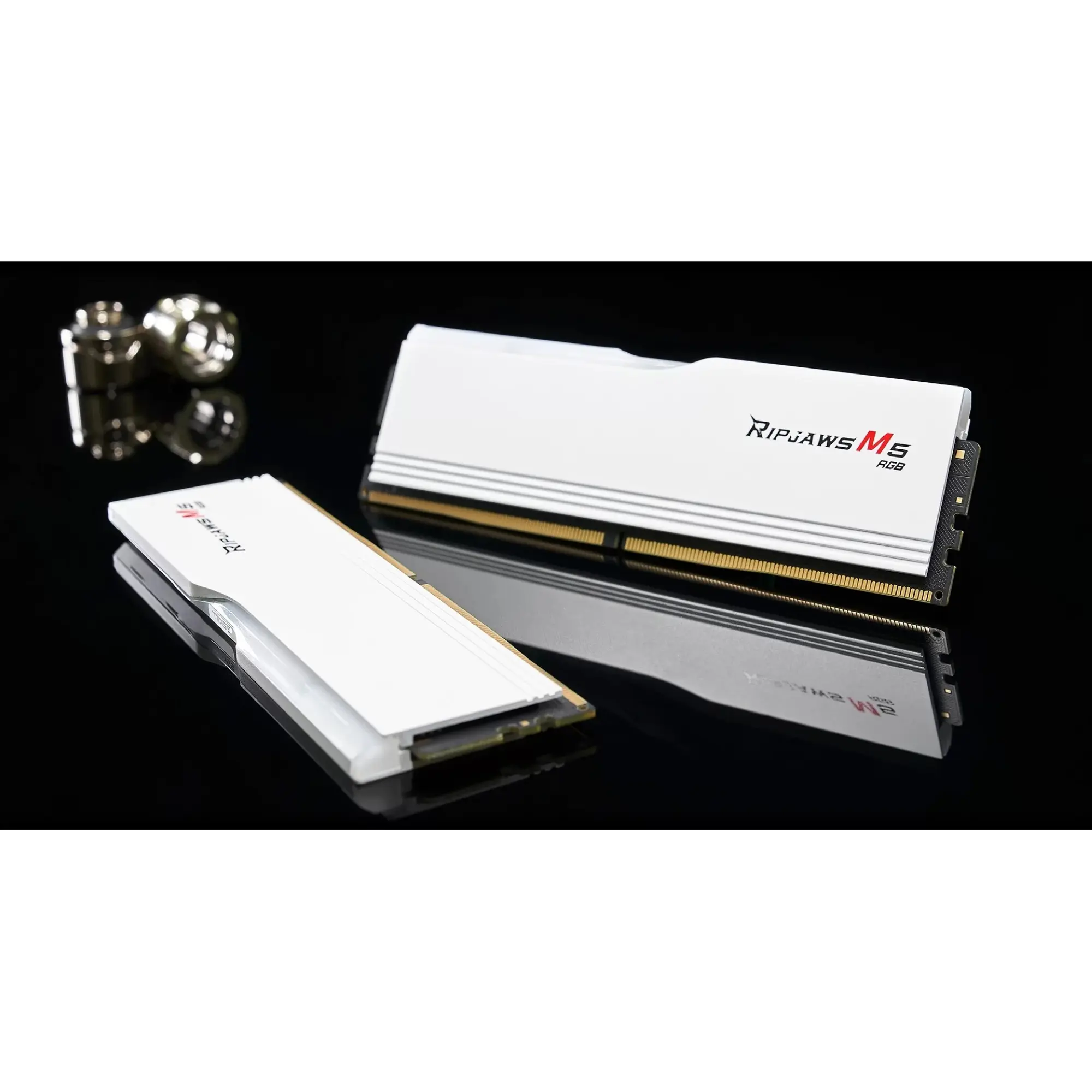 Купить Модуль памяти G.Skill Ripjaws M5 RGB White DDR5-5200 32GB (2x16GB) (F5-5200J4040A16GX2-RM5RW) - фото 4