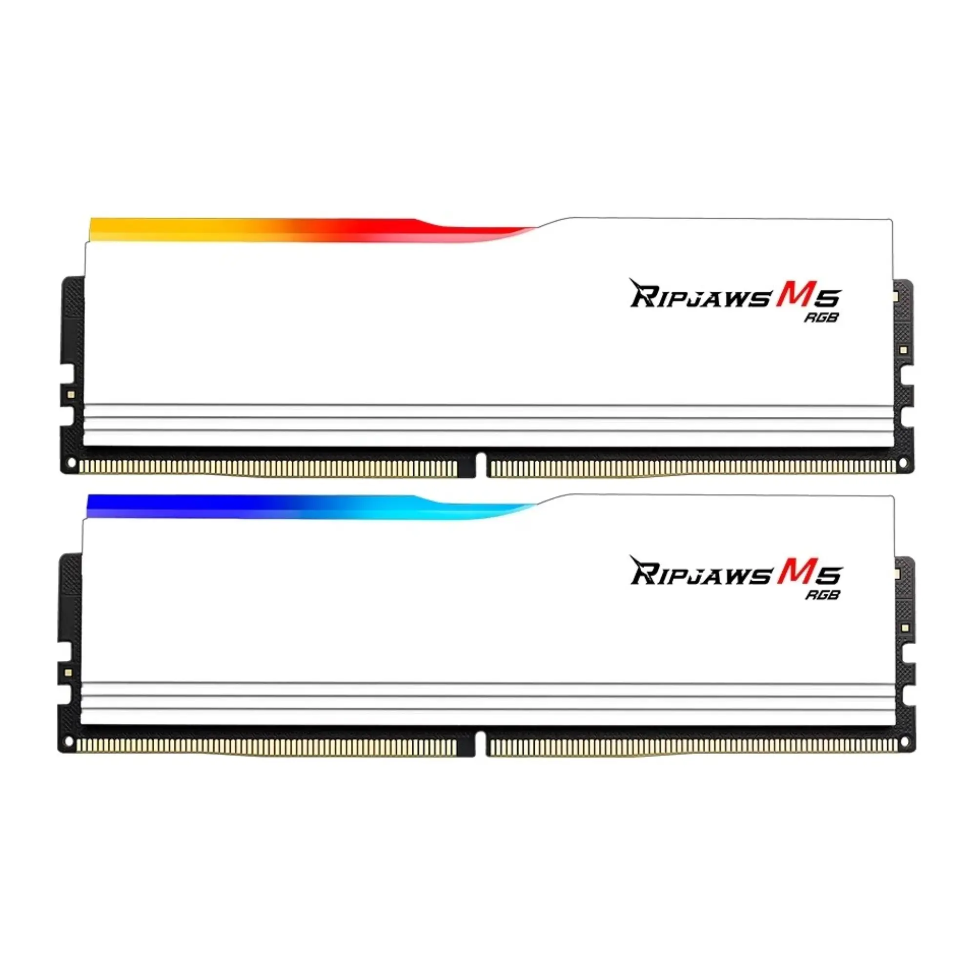 Купить Модуль памяти G.Skill Ripjaws M5 RGB White DDR5-5200 64GB (2x32GB) (F5-5200J4040A32GX2-RM5RW) - фото 2