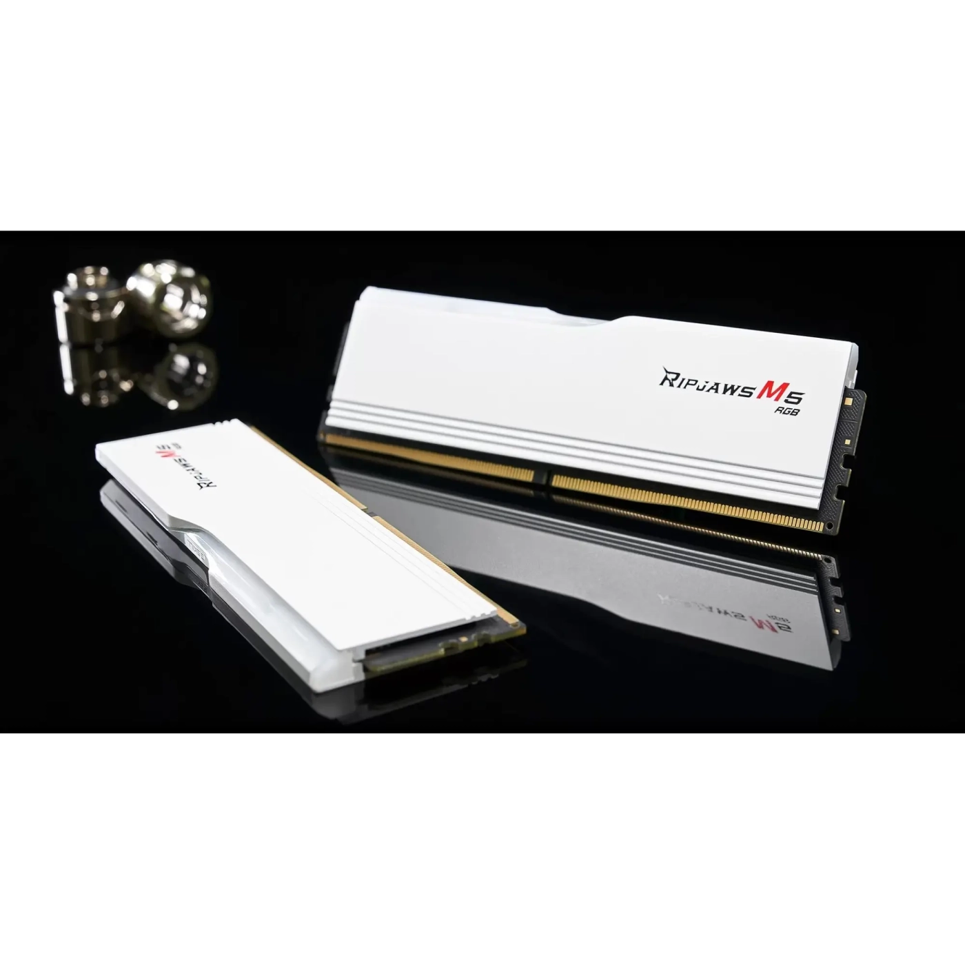 Купити Модуль пам'яті G.Skill Ripjaws M5 RGB White DDR5-6400 64GB (2x32GB) (F5-6400J3239G32GX2-RM5RW) - фото 4
