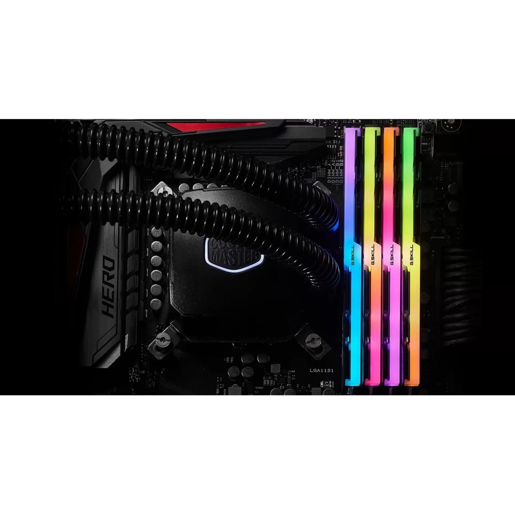 Купить Модуль памяти G.Skill Trident Z RGB DDR4-3600 128GB (4x32GB) (F4-3600C18Q-128GTZR) - фото 6