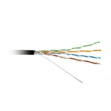 Купить Кабель ATcom UTP 305м CAT.5e, CCA, 4x2x0,50мм, внешний черный (10699) - фото 2